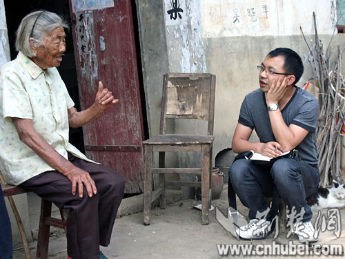 91岁独居老太种田自给自足 最大愿望是入党(图)